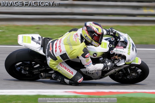 2009-05-09 Monza 1826 Superbike - Qualifyng Practice - Carlos Checa - Honda CBR1000RR
